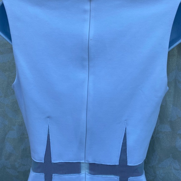 Bailey/44 size XS sleeveless lined gorgeous white dress with waist net feature - Picture 4 of 10